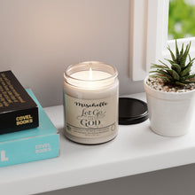 Load image into Gallery viewer, Personalized Let Go and Let God Candle – A Faith-Inspired Scented Gift 9oz
